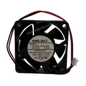 NMB MAT 2410ML-04W-B50 12V DC, 60x60x25 mm endüstriyel soğutma fanı