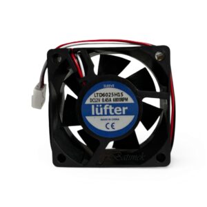 Lütfer LTD6025H1S 12v Dc 0.45A 60x60x25mm soketli fan